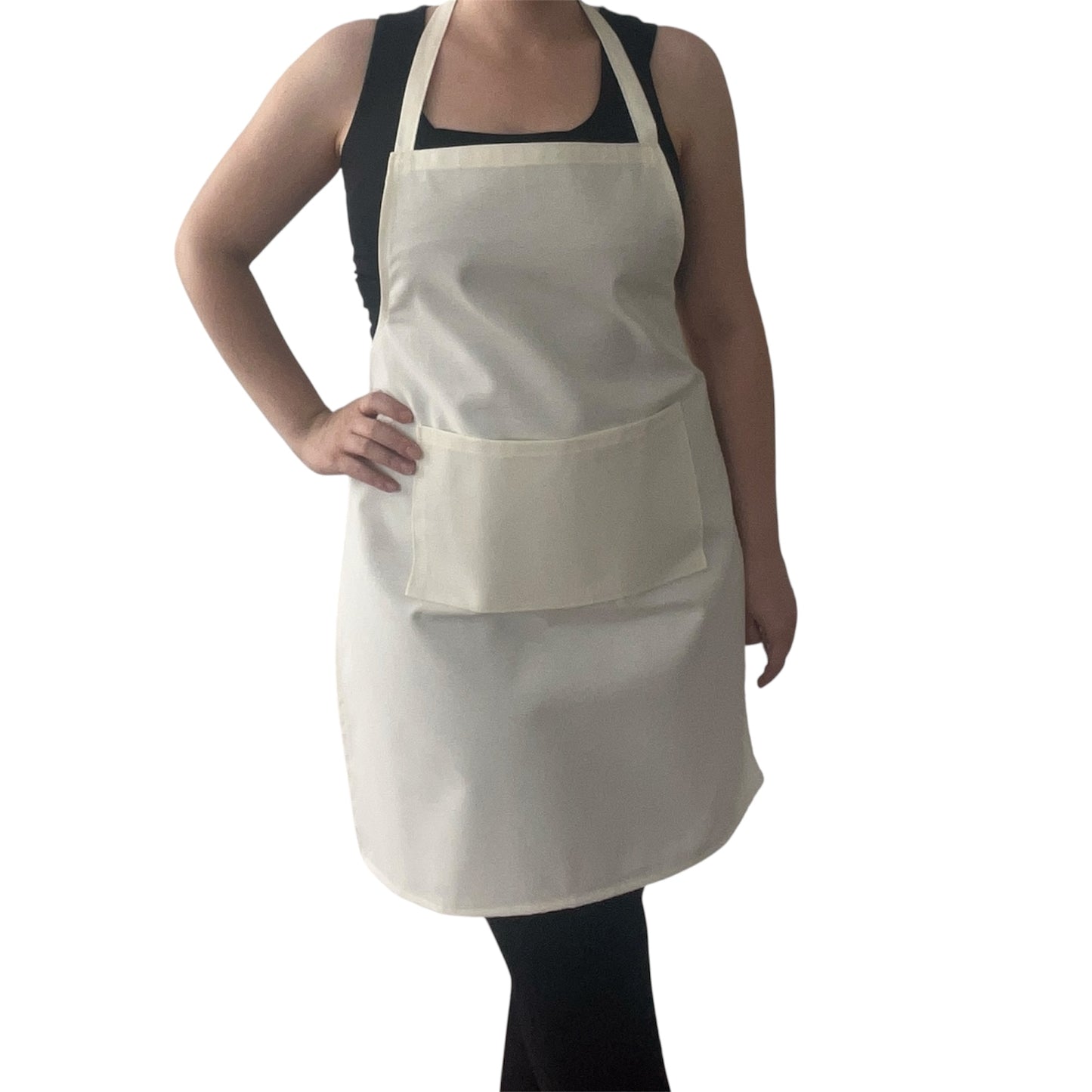 Handmade Waterproof Apron – Stain-Resistant, Solid Color | Cooking, Baking, BBQ, Craft