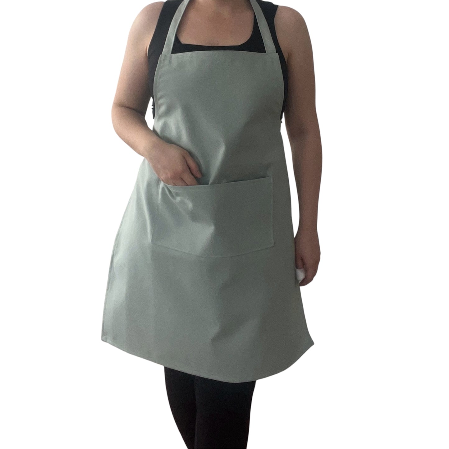 Handmade Waterproof Apron – Stain-Resistant, Solid Color | Cooking, Baking, BBQ, Craft