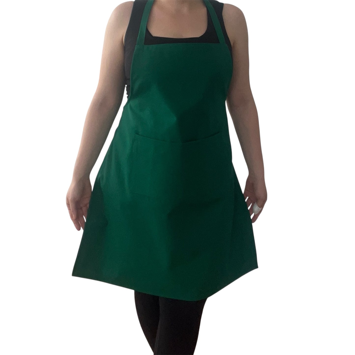 Handmade Waterproof Apron – Stain-Resistant, Solid Color | Cooking, Baking, BBQ, Craft