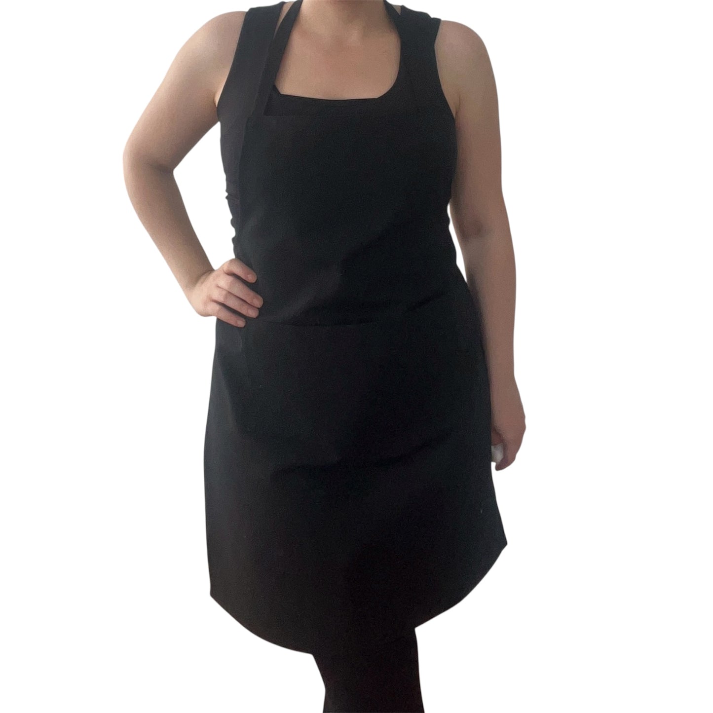 Handmade Waterproof Apron – Stain-Resistant, Solid Color | Cooking, Baking, BBQ, Craft