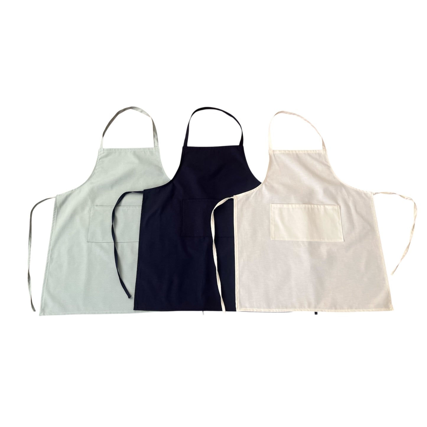 Handmade Waterproof Apron – Stain-Resistant, Solid Color | Cooking, Baking, BBQ, Craft